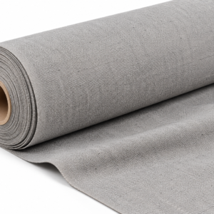 Cotton Canvas 200 GSM - Loomstate Grey 173CM Soft